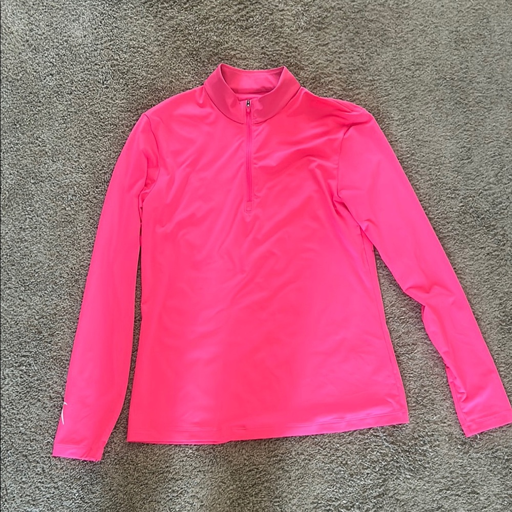 Nike Women’s Gold Quarter Zip - size small